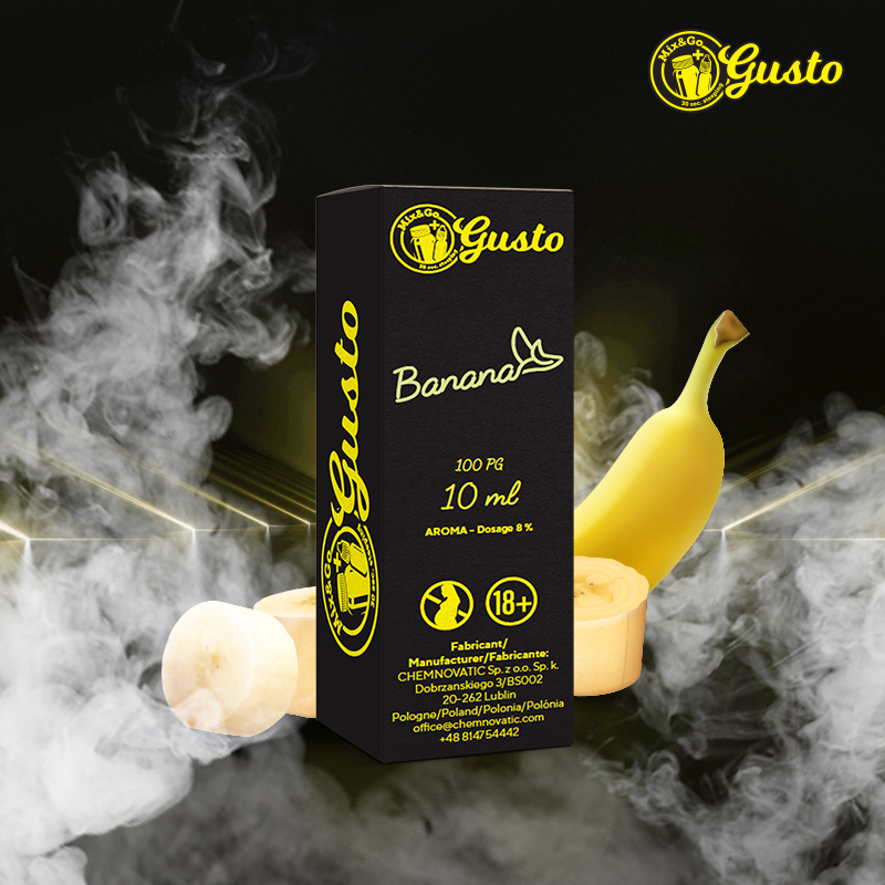 Banana Aromat 10ml  - Gusto