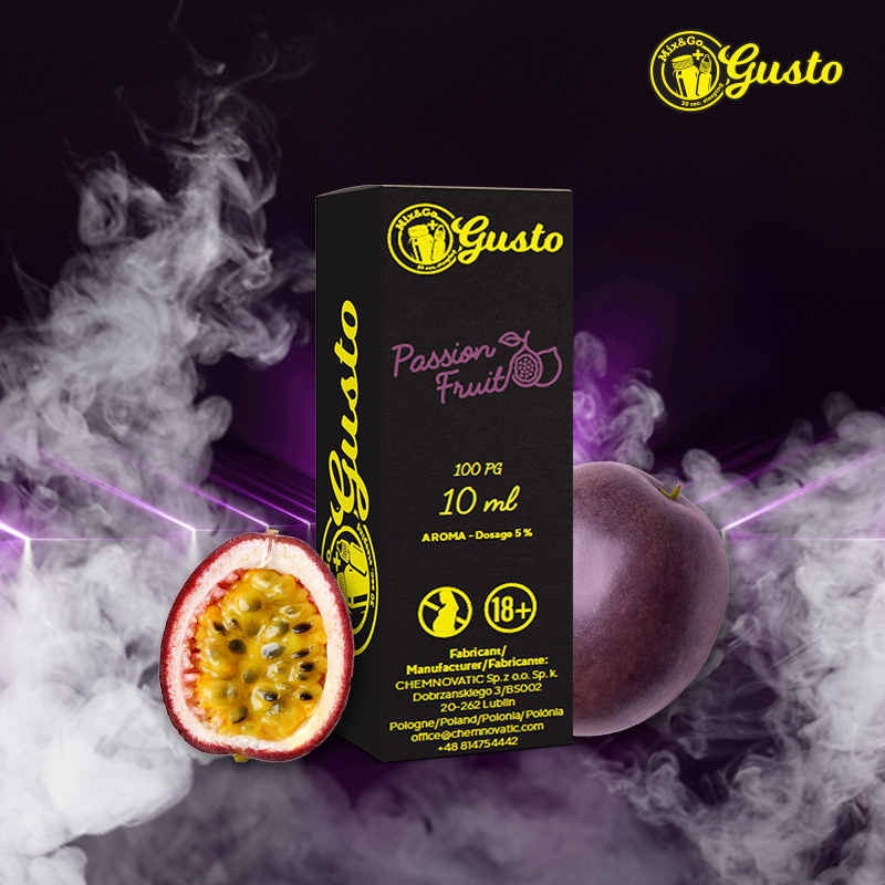 Passion Fruit Aromat 10ml - Gusto