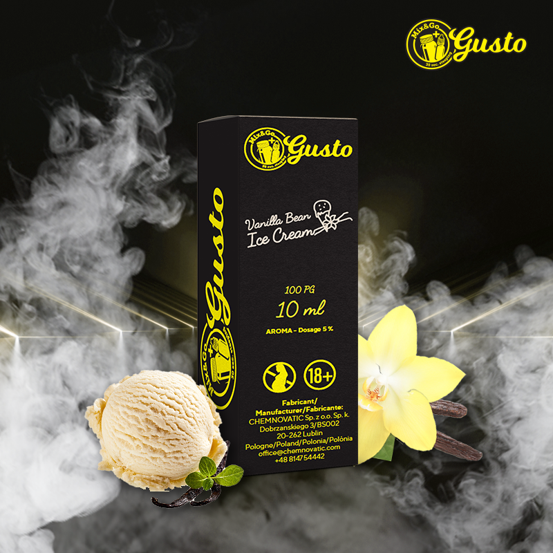 Vanilla Bean Ice Cream Aroma 10ml - Gusto