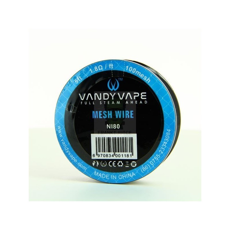 Wire Mesh Spool NI80-100 1.52m - Vandy Vape