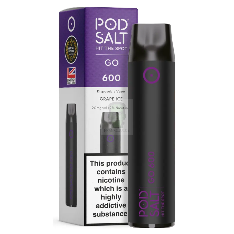 Grape Ice 600puffs - Pod Salt