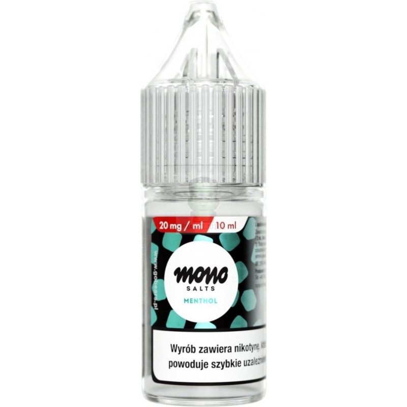 Menthol 20mg 10ml - Mono Salts