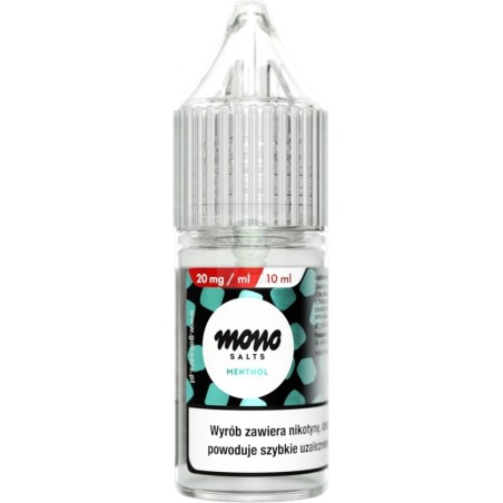 Menthol 20mg 10ml - Mono Salts