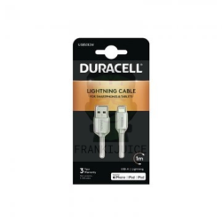 Kabel  USB z certyfikatem MFI 1m 12W - Duracell