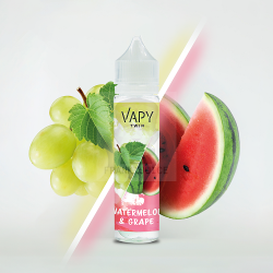 Watermelon & Grape 10/60 ml - VAPY Twin