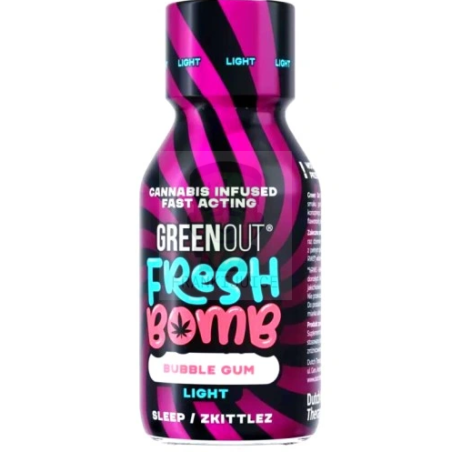 Olejek konopny Fresh Bomb Bubble Gum LIGHT 100 ml - Green Out