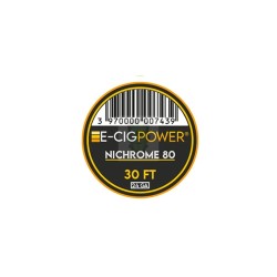 Drut Nichrome 80 na szpuli 24GA 9.14m  - E-Cig Power