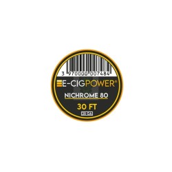 Nichrome 80 Wire Spool 28GA 9.14m  - E-Cig Power