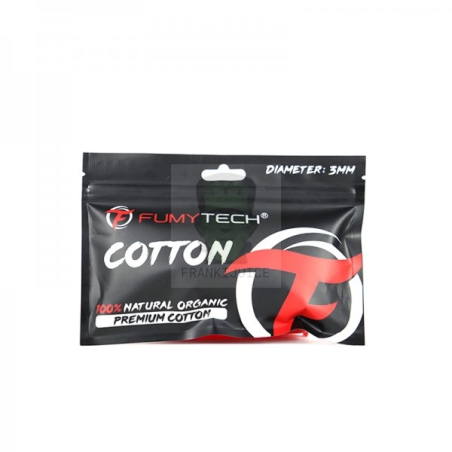 Premium Cotton 100% Natural Organic 3mm - Fumytech
