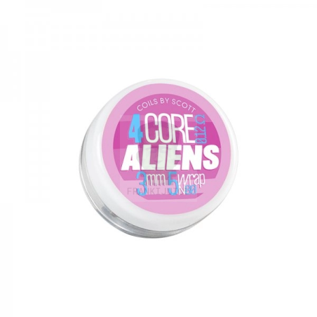 Coils 4-Core Alien 0.12Ω Ni80 2pcs    - Coils by Scott