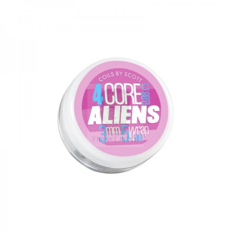 Coils 4-Core Alien 0.08Ω Ni90 2pcs - Coils by Scott