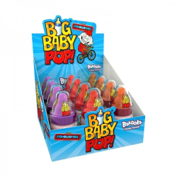 Lizaki z posypką Big Baby  - Bazooka Candy Brands