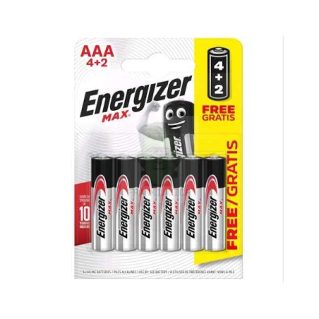 Baterie AAA LR03 Alkaline Power 4+2