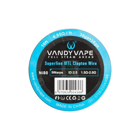 Superfine MTL Clapton Wire Spool 3.04m  - Vandy Vape