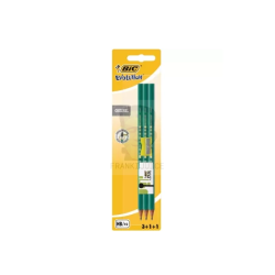 Ołówki z gumką i temperówką - BIC