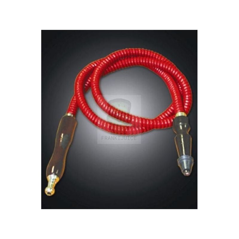 Rubber hose for shisha, red, 1 m - Hookah