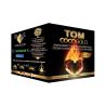 Coconut charcoal Gold 26mm 64 cubes 1kg - Tom Coco