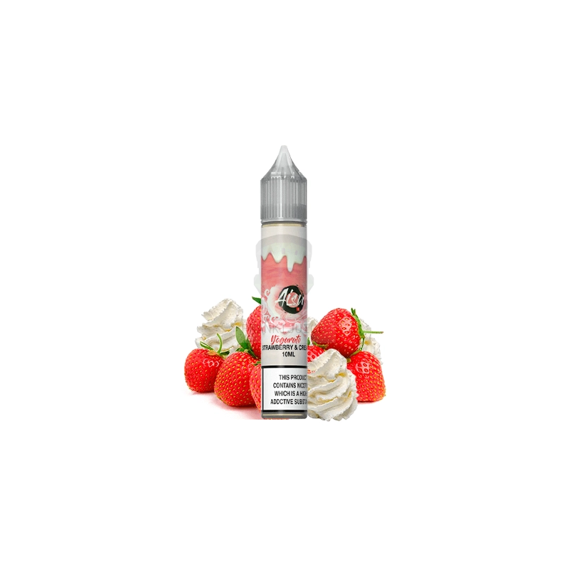 Strawberry & Cream 20mg Salts 10ml -  Aisu