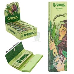 G-Rollz Colossal Dream + Tips Organic Green rolling papers