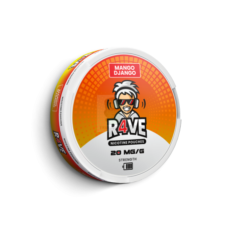 Snusy nikotynowe Mango Django 20mg/g - R4VE