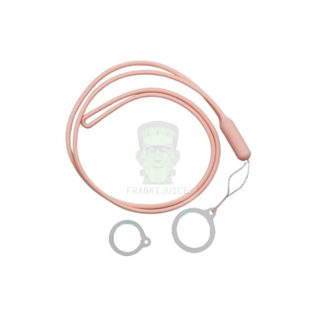 Leash with silicone ring