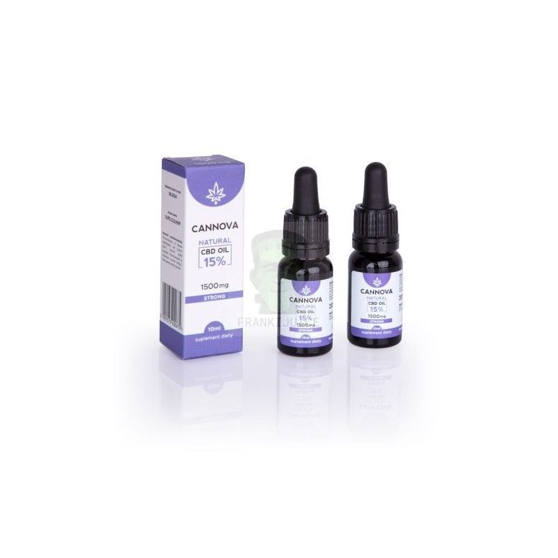 Natural CBD Oil 15% 10ml - Cannova