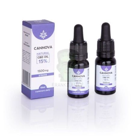 Naturalny Olejek CBD 15% 10ml - Cannova