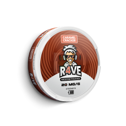 Snusy nikotynowe Caramel Cracker 20mg/g - R4VE