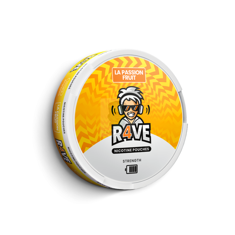 R4VE Nicotine Pouches La Passion Fruit 20mg/g