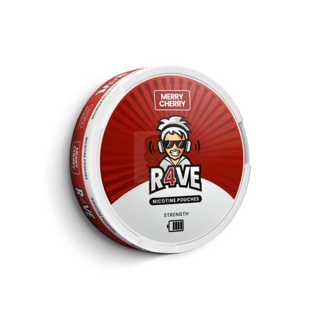 Snusy nikotynowe Merry Cherry 20mg/g - R4VE