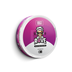 Snusy nikotynowe Minty Berry 20mg/g - R4VE