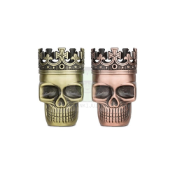 Młynek metalowy King Skull 3-częściowy 7,5cm