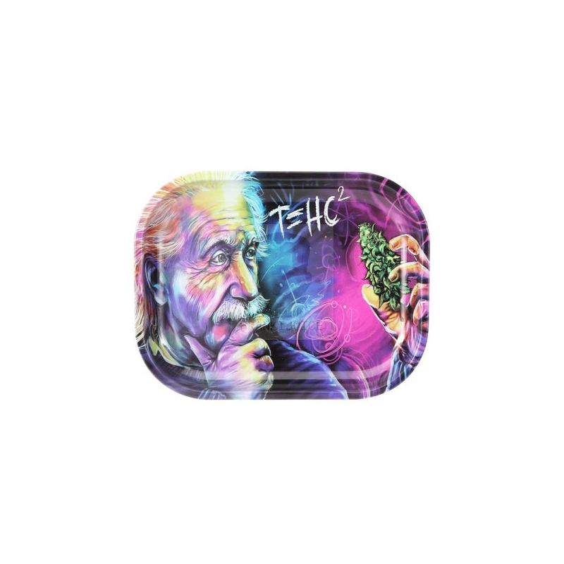 Einstein Tray made of Tinplate (18x14x1.5 cm)