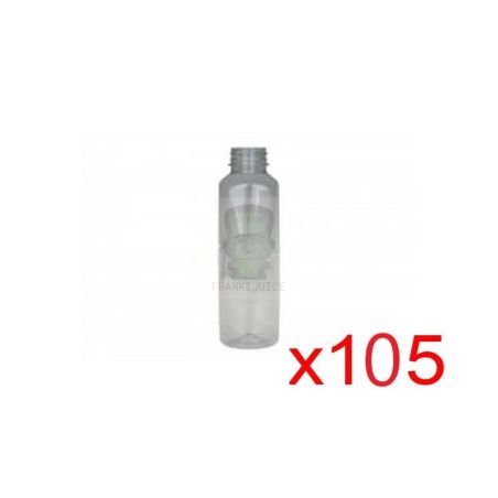 Bottle package PET 500 ml square smooth with a cap