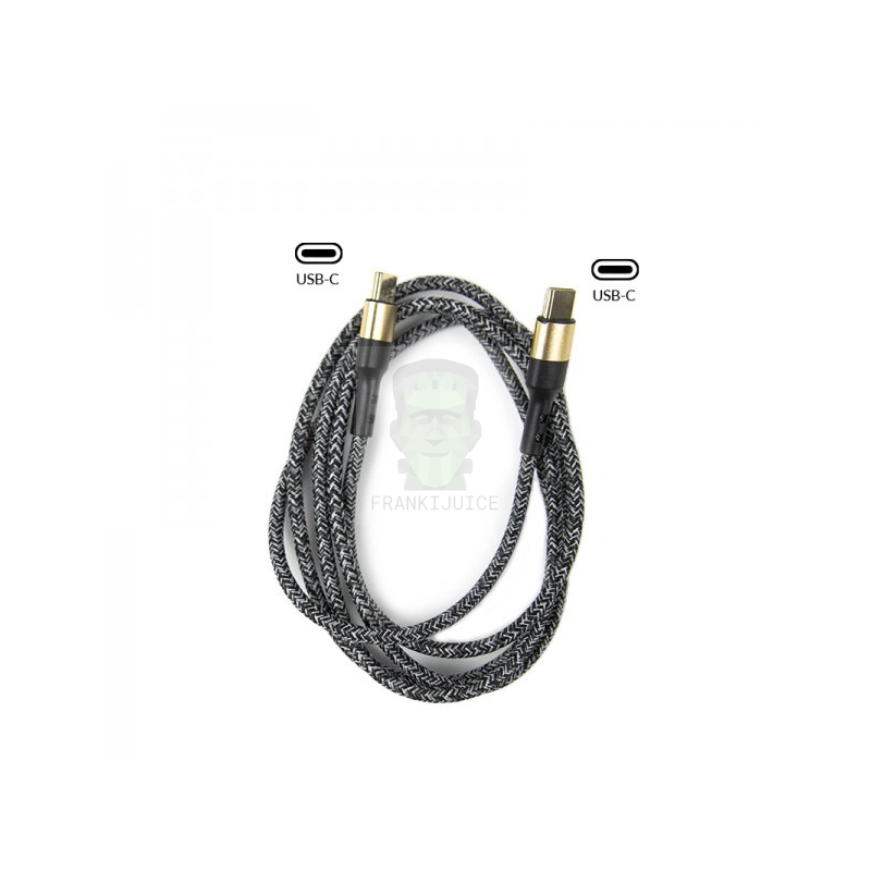 Kabel Pozłacany 60W Type-C