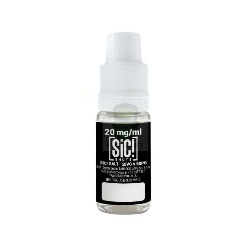 NicSalt Shot 20mg 10ml 50/50 - SIC!