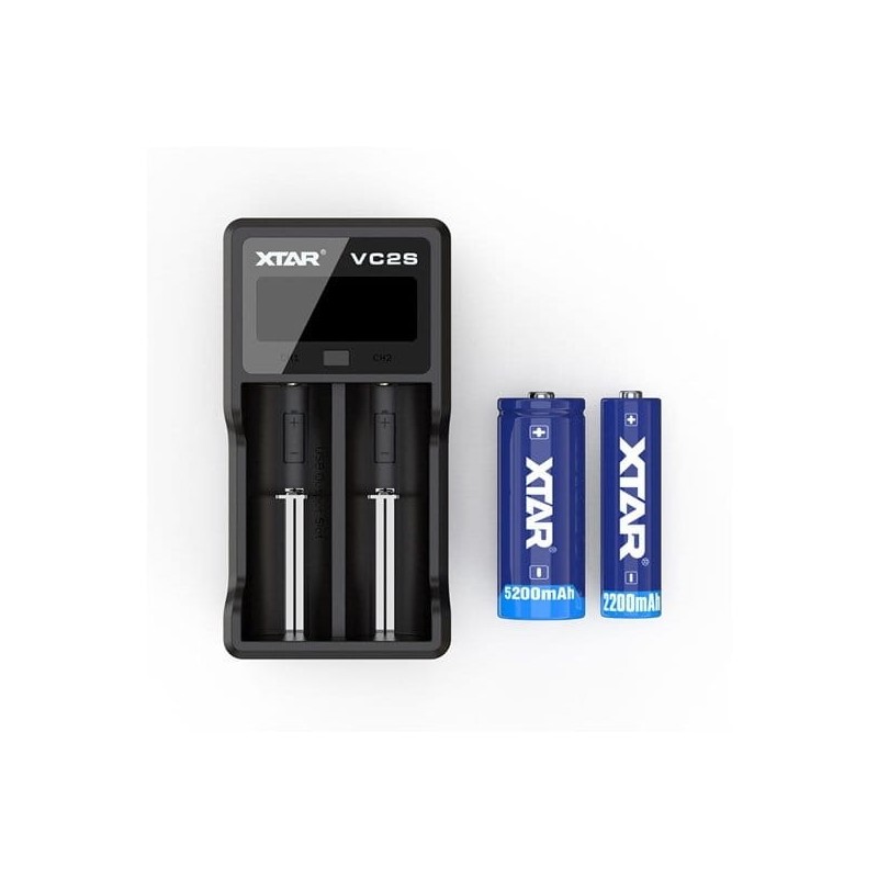 Battery charger VC2S 2A - Xtar 