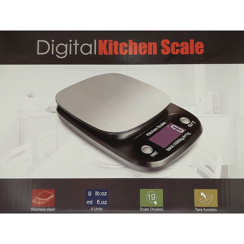 Kitchen scale up to 10000g