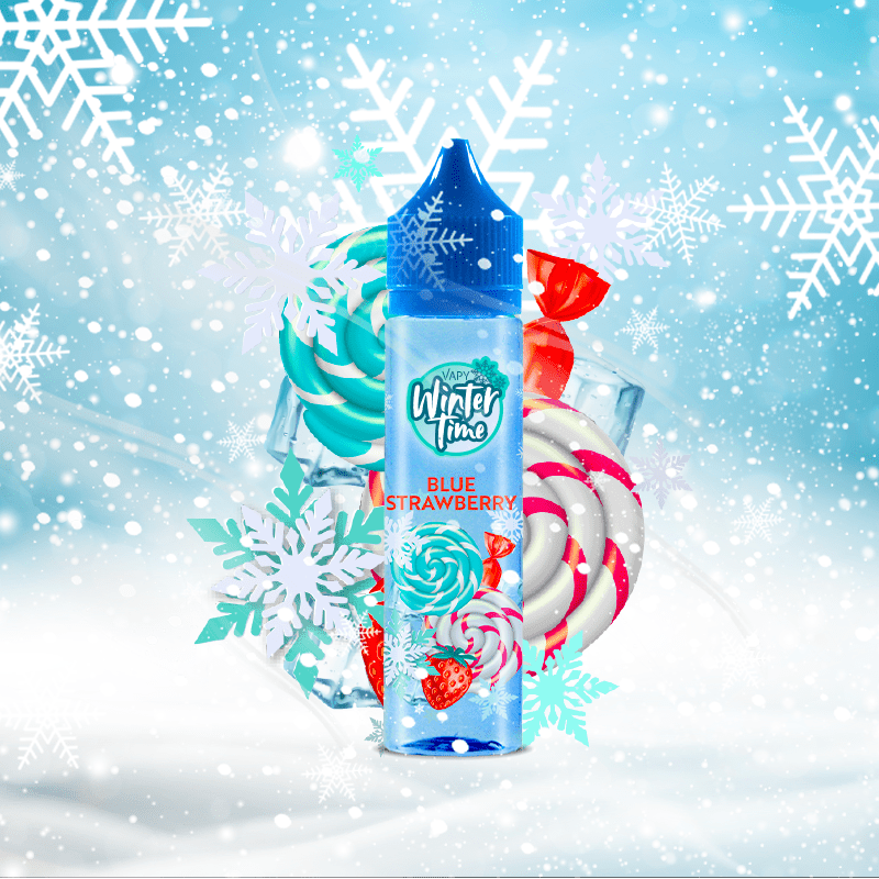 Blue Strawberry 10/60ml Winter Time - Vapy